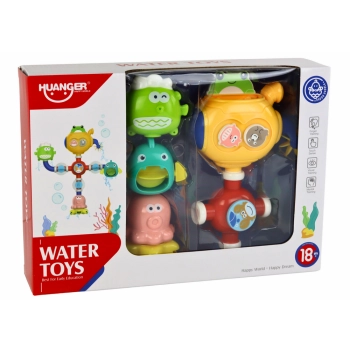 Zabawka Wodna Do Kąpieli Przelewowa Robot Przyssawki