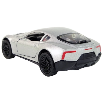 Pojazd Resorak 1:36 Napęd Frykcyjny Światła Dźwięki Srebrny