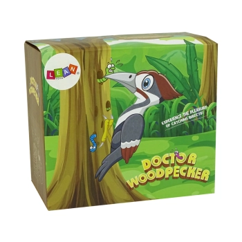 Gra Zręcznościowa Magnetyczna Złap Robaczka Nakarm Ptaszka Dzięcioł