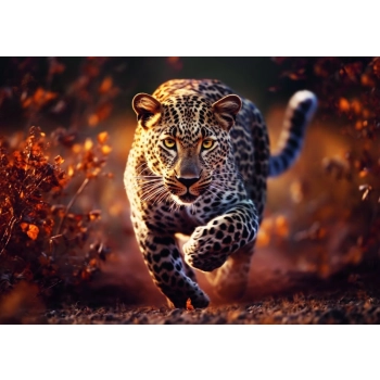Puzzle - 1000 Premium Plus - Photo Odyssey: Dziki Leopard - Trefl 10818