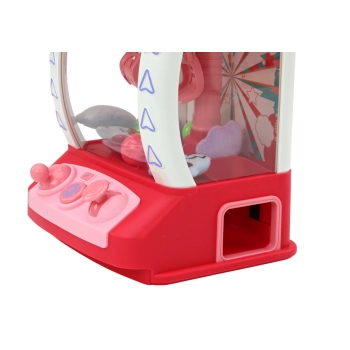 Maszyna Automat Do Łapania Lalek Gadżetów Pluszaki Kulki Różowy