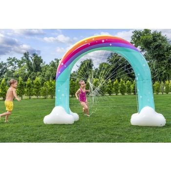 Dmuchana Kurtyna Wodna Fontanna Tęcza 221 x 71 x 19cm Bestway 52732