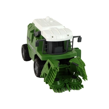 Kombajn Rolniczy Zdalnie Sterowany R/C Światła Zielony