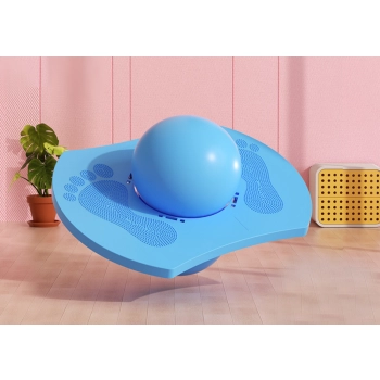 Skoczek Piłka Do Skakania Z Uchwytem Pogo Jumper Niebieski