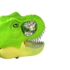 Maska Dinozaura Regulowana Opaska Światła Dźwięki Zielona