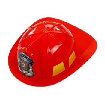 Zestaw Strażaka Straż Pożarna Wóz + Kask + Gaśnica