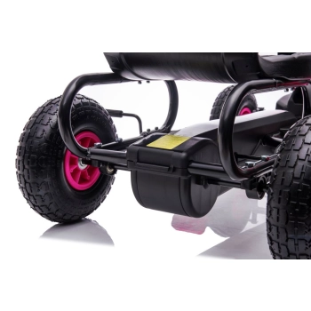 Gokart Na Pedały G18 Różowy