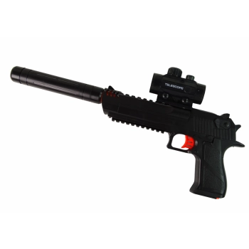 Karabin Pistolet na Kulki Wodne Akcesoria Czarny