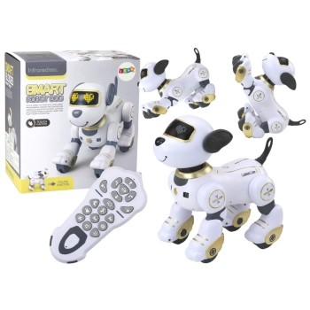 Robot Pies Interaktywny Zdalnie Sterowany Tańczy Wykonuje Polecenia Złoty