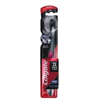Colgate Charcoal Black Medium 360 szczoteczka do zębów