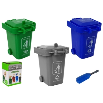 Zestaw DIY Śmieciarka Sorter Segregowanie Odpadów Gra Śrubokręt Dźwięk Efekty Świetlne