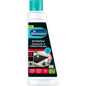 Dr. Beckmann Intensywny Środek do Czyszczenia Szkła, Ceramiki i Stali Nierdzewnej 250 ml