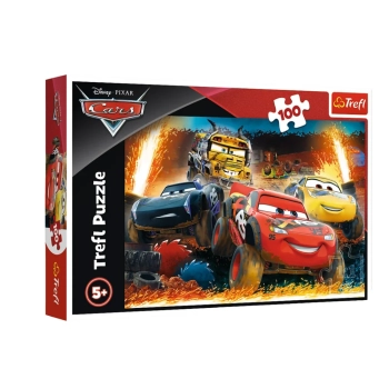 Puzzle - 100 - Ekstremalny wyścig - Disney Cars 3 - Trefl 16358