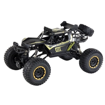 Duże Auto Zdalnie Sterowane W Skali 1:8 Sterowanie 2.4G Czarne