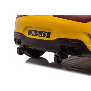 Auto Na Akumulator Mercedes AMG SL63 Żółty Lakierowany