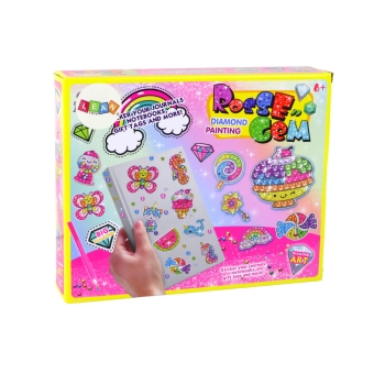 Zestaw Diamencików Do Wyklejania DIY Słodycze Kolorowe Naklejki
