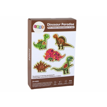 Gra Zręcznościowa Raj Dinozaurów Sznurowane Kolorowe