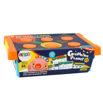 Klocki Konstrukcyjne Geometric Planet 84 el.