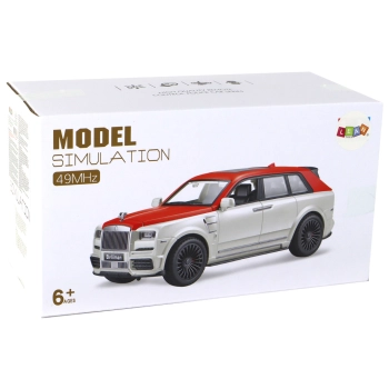 Auto R/C 1:20 Biało-Niebieskie Zdalnie Sterowane