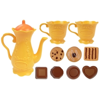 Kuchnia Dziecięca Para Światła Dźwięki Talerze Akcesoria Różowa 65 el.