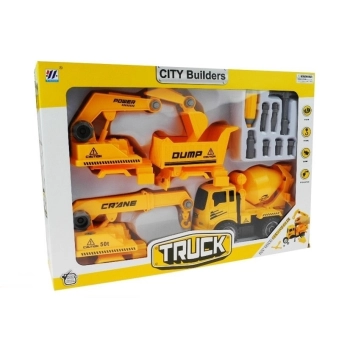 Zestaw Pojazdów Do Rozkręcania Betoniarka Wywrotka