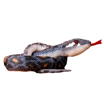 Maskotka Pluszowa Wąż Szary 210 cm