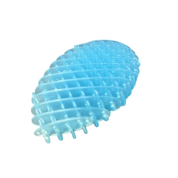 Zabawka Fidget Niebieska Przezroczysta Antystresowa Kolorowa Elastyczna 5cm