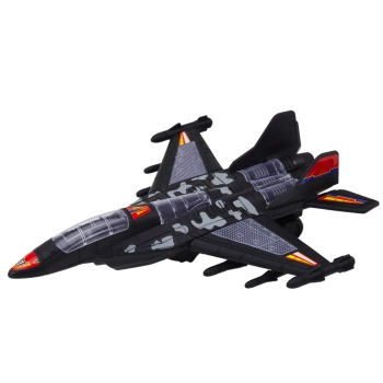 Myśliwiec Militarny F35 Jeżdżący Światła Dźwięki Czarny