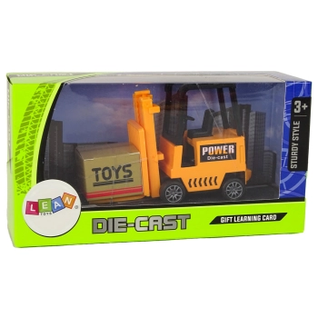 Wózek Widłowy Napęd Frykcyjny Pomarańczowy