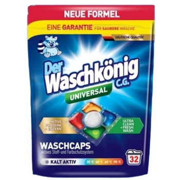 Der Waschkonig Universal Kapsułki do Prania 32 szt.