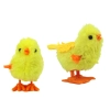 Skaczący Kurczak Zabawka Nakręcana Figurka Żółty