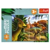 Puzzle - miniMaxi - 20 - Poznaj świat dinozaurów - Trefl 56036