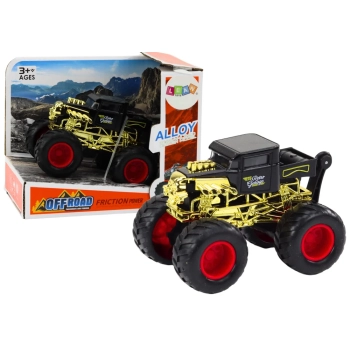 Pojazd Auto Wspinaczkowe z Napędem Frykcyjnym Terenowe Czarne