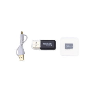 Aparat Dla Dzieci Zdjęcia Nagrywanie Gry Karta Pamięci 64GB Biały