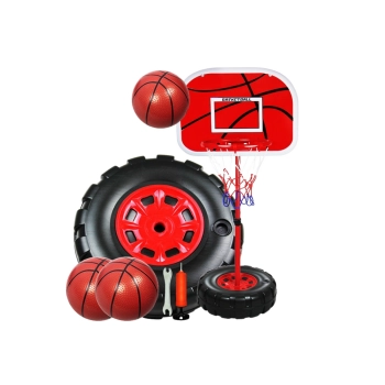 Kosz Do Koszykówki Regulowany Piłka Pompka 1.7M