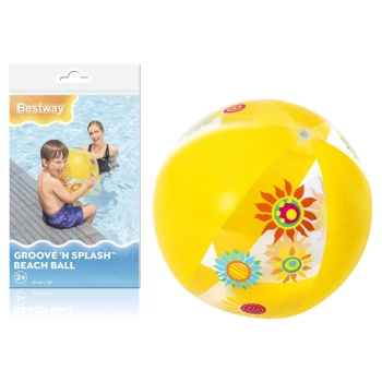 Dmuchana Piłka Żółta 51cm Bestway 31036