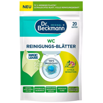 Dr. Beckmann Listki do Czyszczenia WC Citrus Sensacja 20 szt.