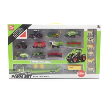 Zestaw Pojazdów Rolniczych Zwierzęta