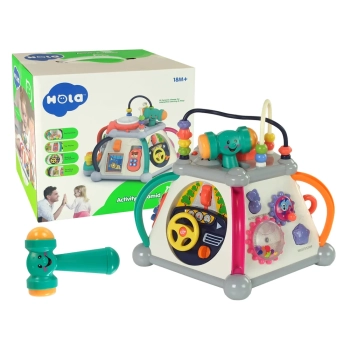 Kostka Multifunkcyjna Edukacyjna Grająca 5 Ścianek