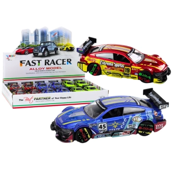 Samochód Sportowy Auto Metalowe Wyścigowe 1:36 Napęd Mix