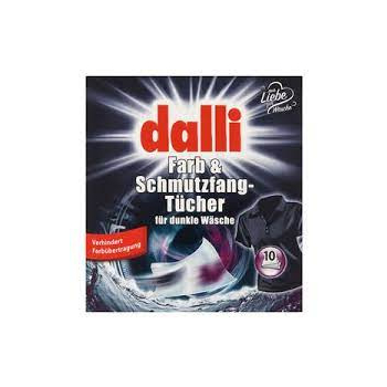 Dalli Chusteczki do Ciemnych Tkanin 10 szt.