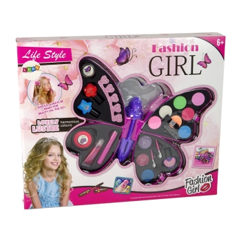 Zestaw Do Makijażu Fioletowy Motyl Cienie Do Powiek