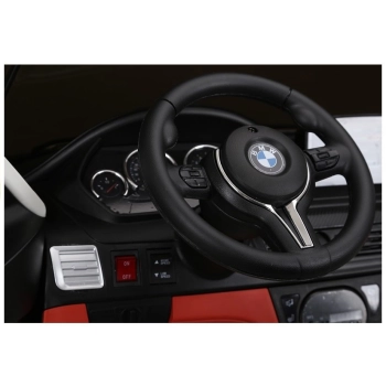 Auto Na Akumulator BMW X6M Czarne Dwuosobowy Fotel