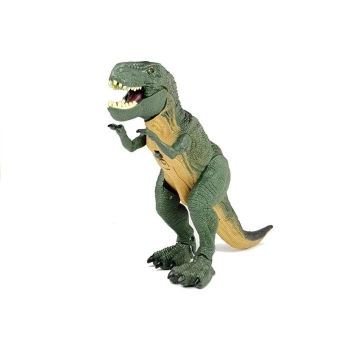 Dinozaur Tyranozaur Na Baterie Zielony Chodzi