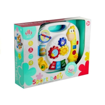 Multifunkcyjny Stoliczek Edukacyjny z Żyrafą 2w1