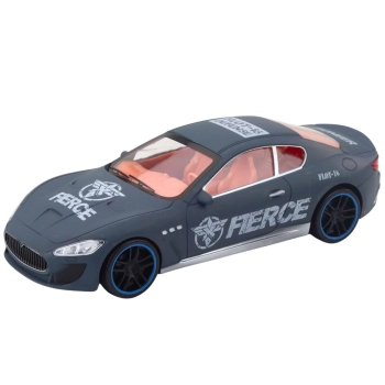 Samochód Sportowy Napęd Na Tył Matowa Karoseria Szary