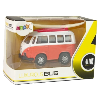 Autko Metalowy Wycieczkowy Bus