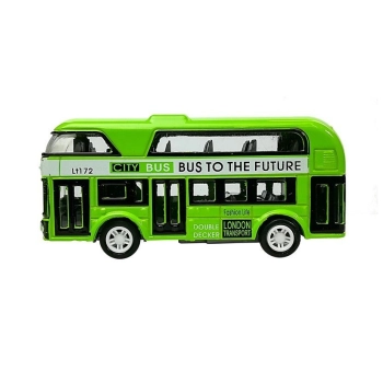 Piętrowy Autobus Napęd Naciągowy 4 Kolorów