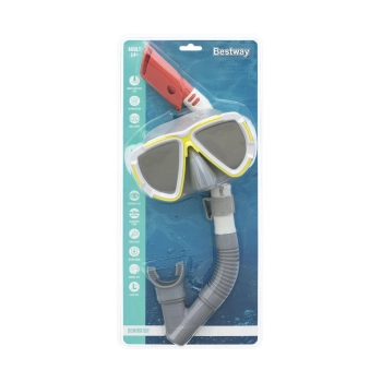 Zestaw Do Nurkowania Szary Maska Rurka Bestway 24053