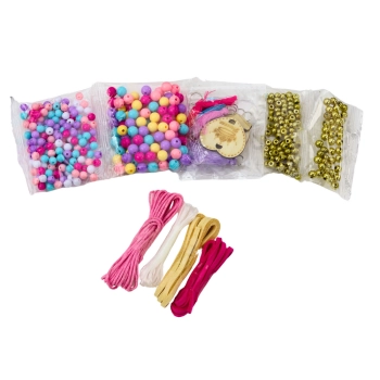 Zestaw Do Tworzenia Bransoletek Pojemnik Koraliki Zawieszki